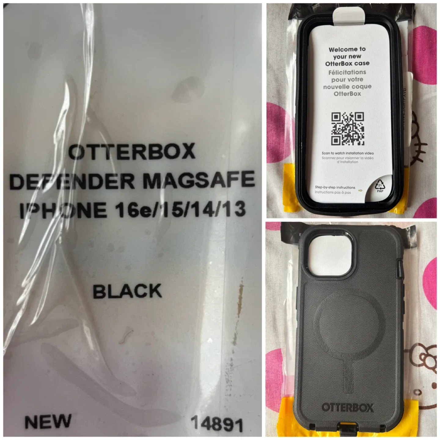 (OtterBox) Defender MagSafe Case - iPhone 16e/15/14/13