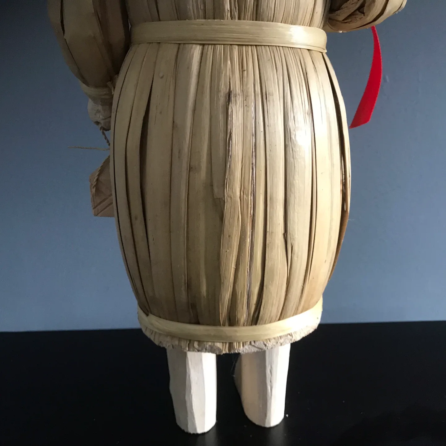 Handcrafted Vintage Folk Art Santa Figurine image indicator(9)