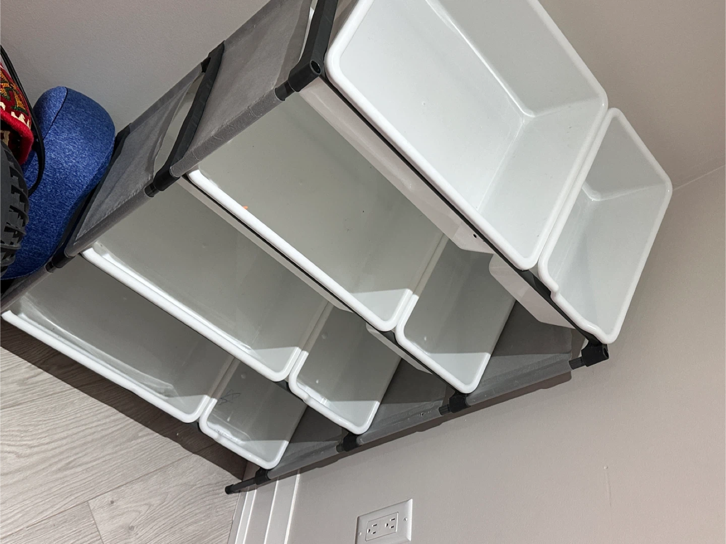 Kids Toy Storage Organizer & Pink Table/Chair Set - photo 5