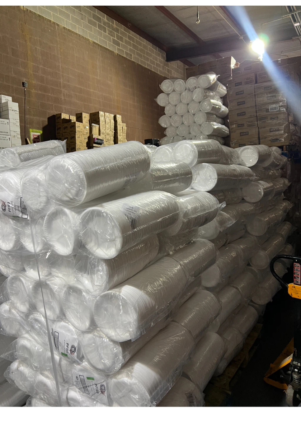 9” heavy duty foam plates