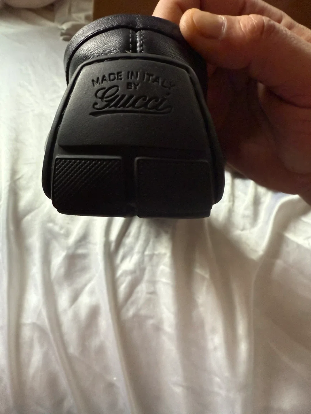 Gucci Black Leather Loafers image indicator(3)