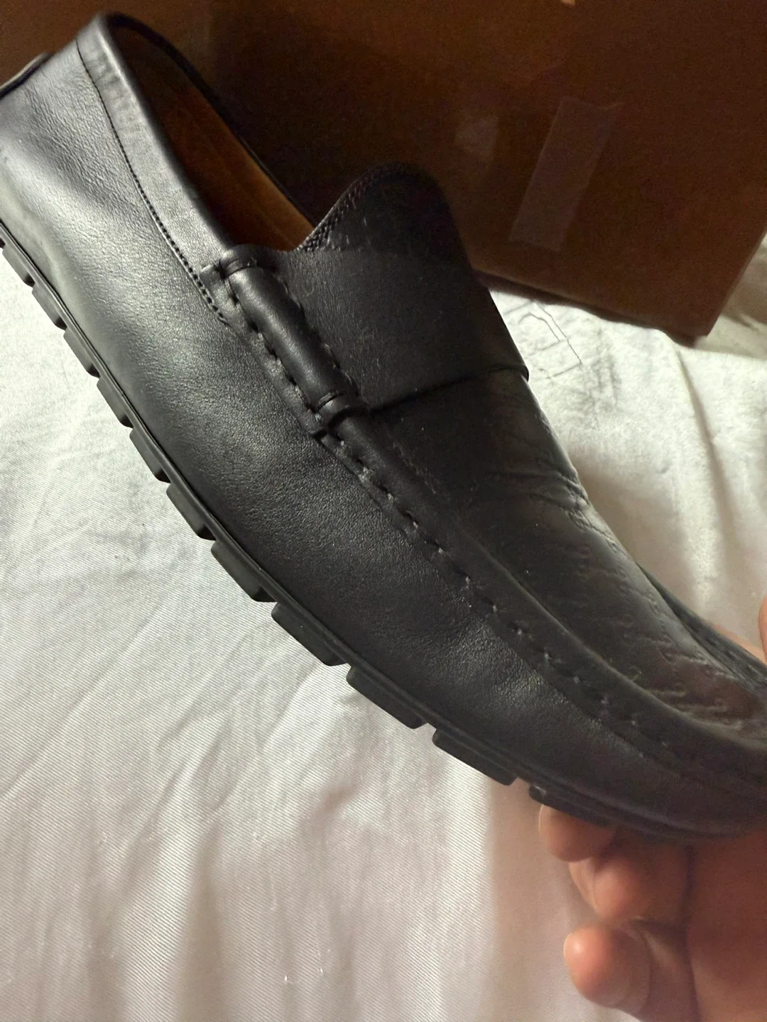 Gucci Black Leather Loafers image indicator(6)
