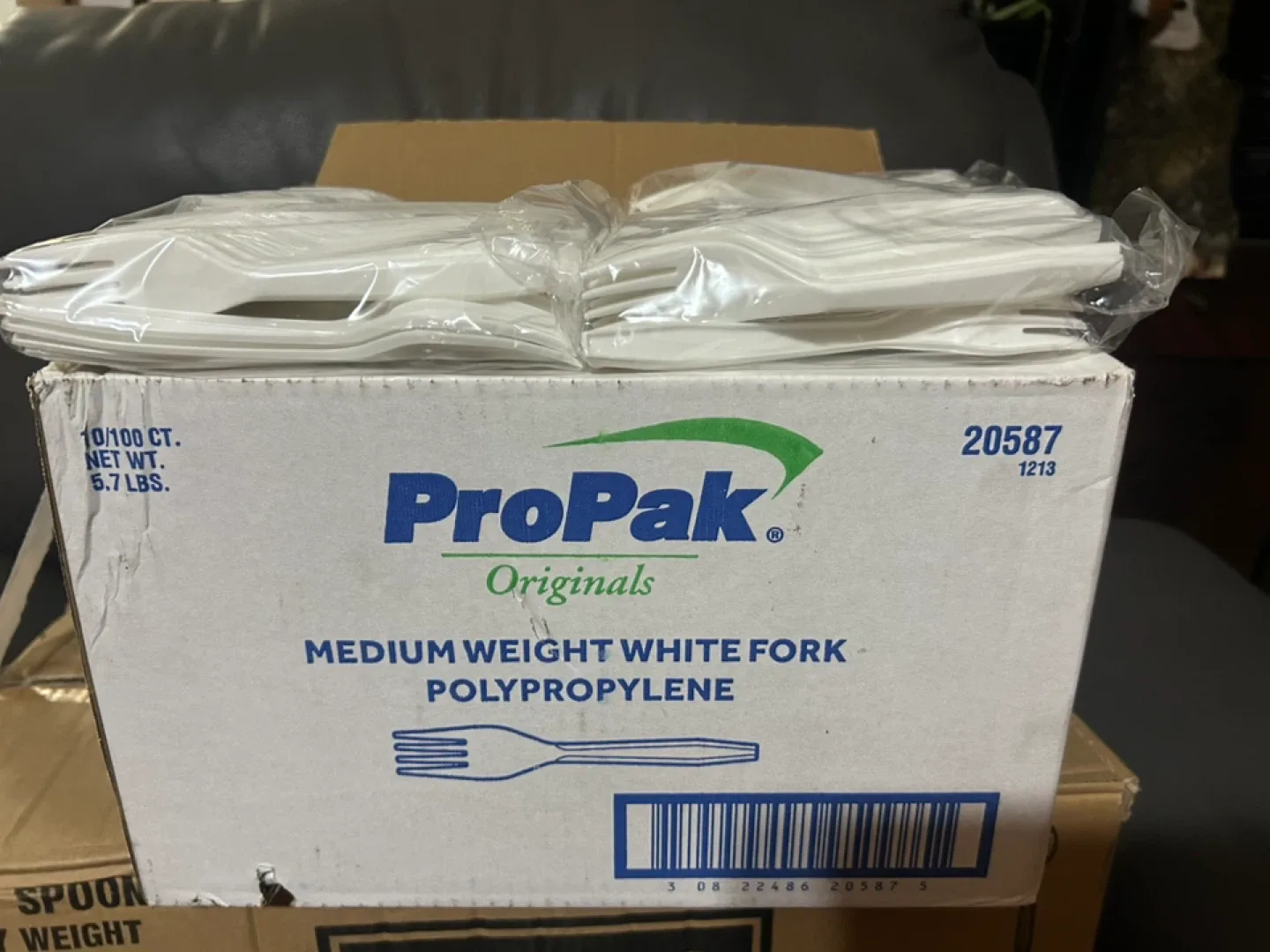 ProPakWhite Forks - 1000 Count