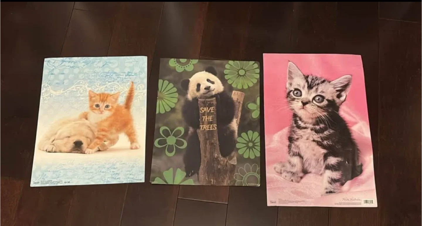 Cute Animal Posters | $1 per poster