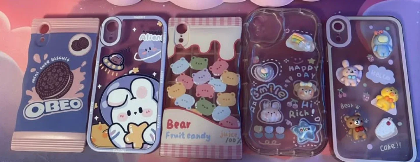 Cute iPhone XR Phone Cases - $6 each