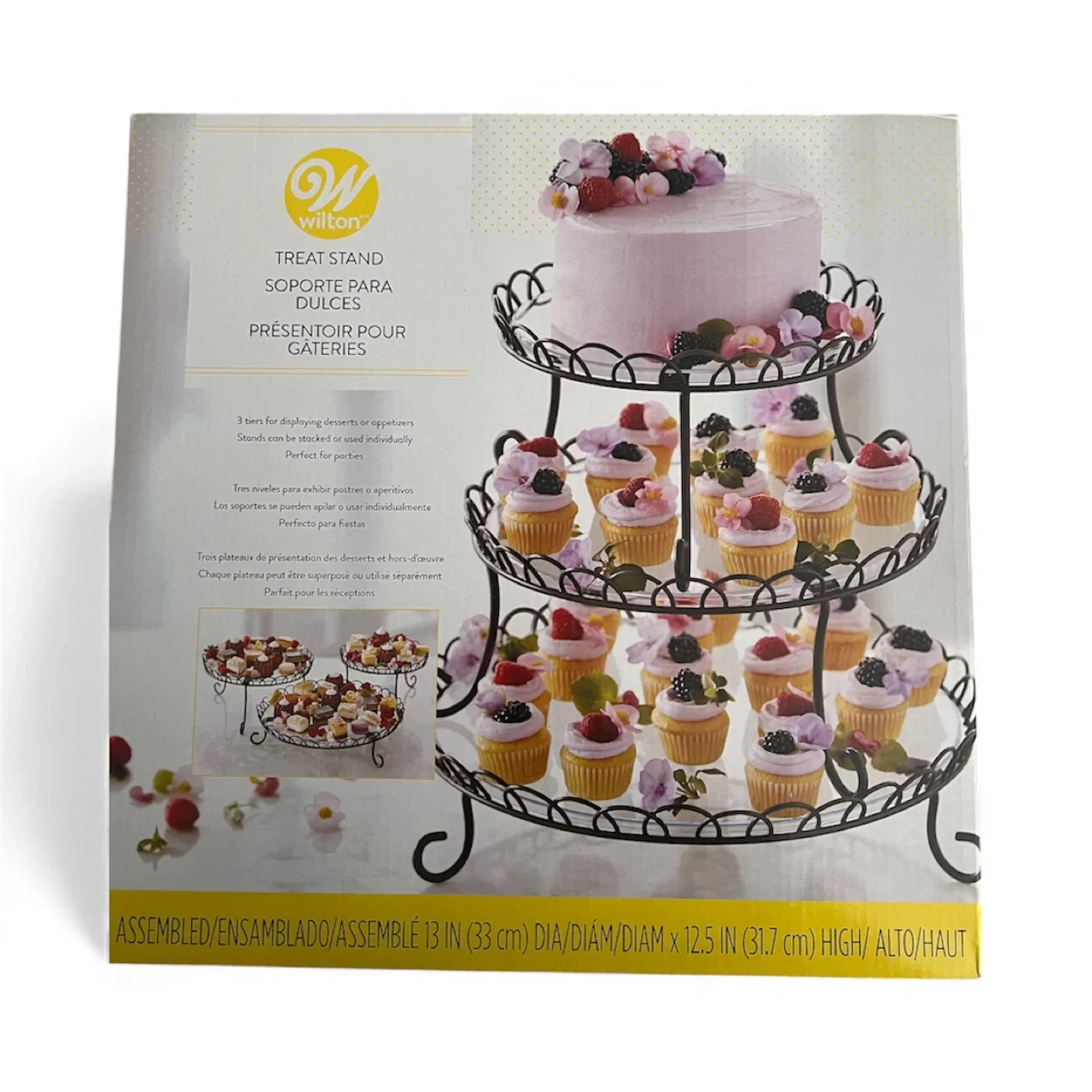 Wilton Treat Stand - 3 Tier Dessert/Appetizer Display