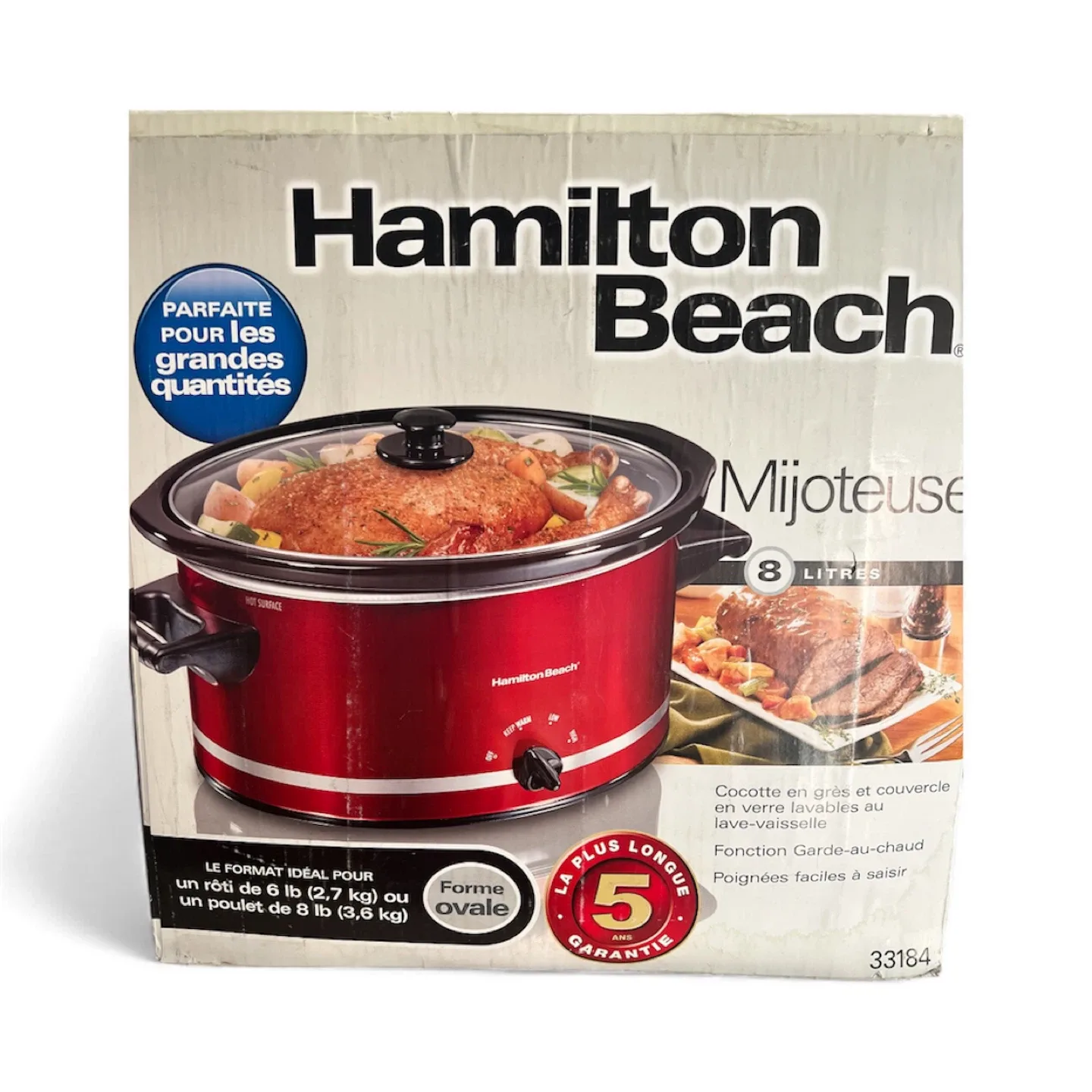 Hamilton Beach 8 Litre Slow Cooker