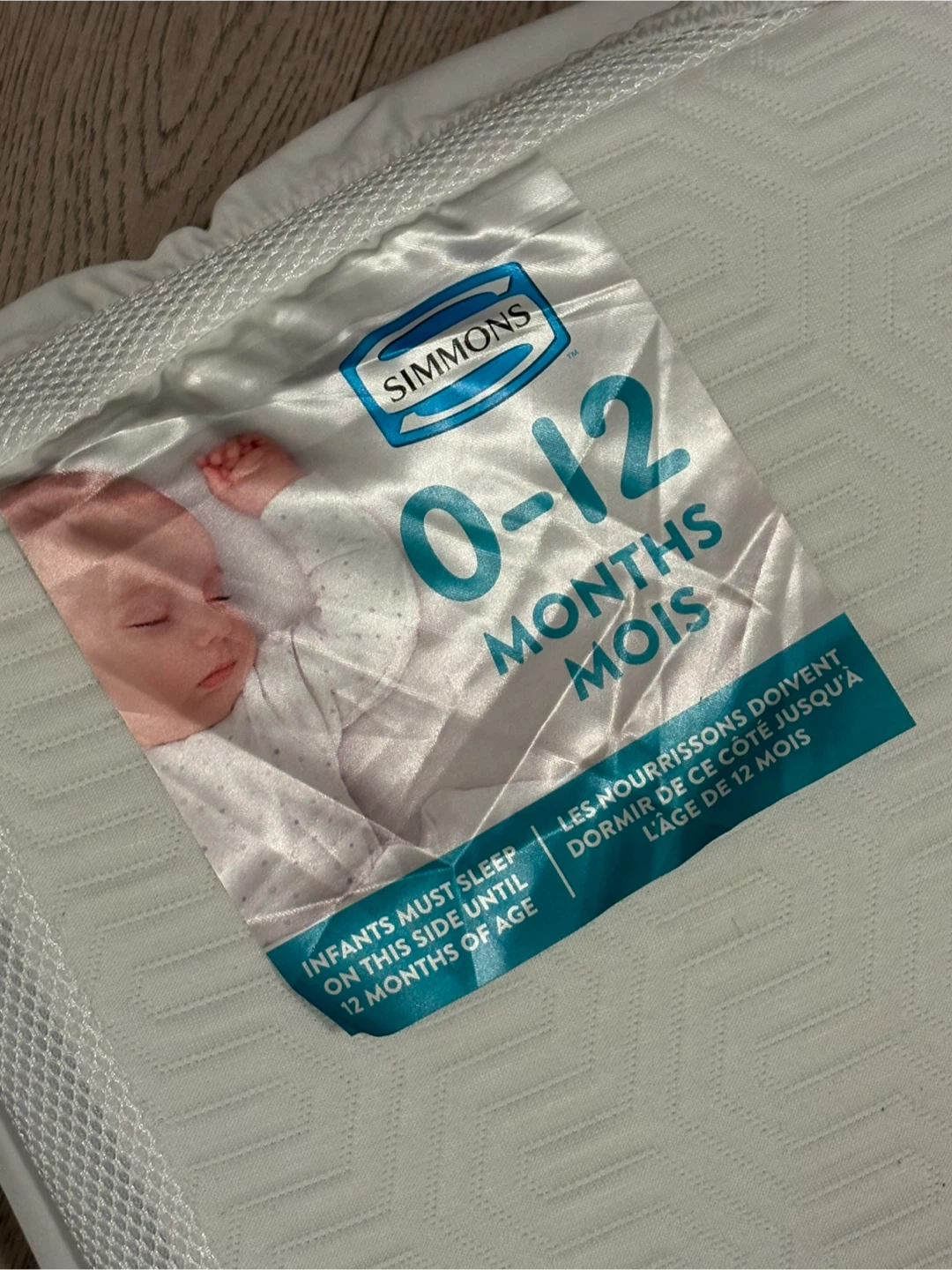 Simmons Baby Mattress - 0-12 Months
