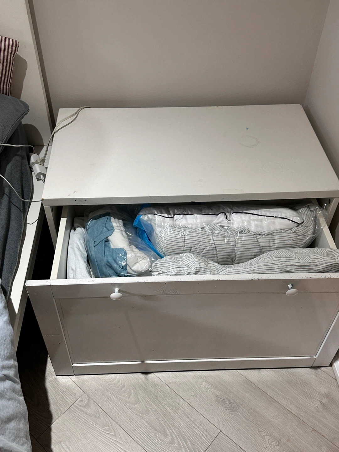 White Storage Drawer - photo 2