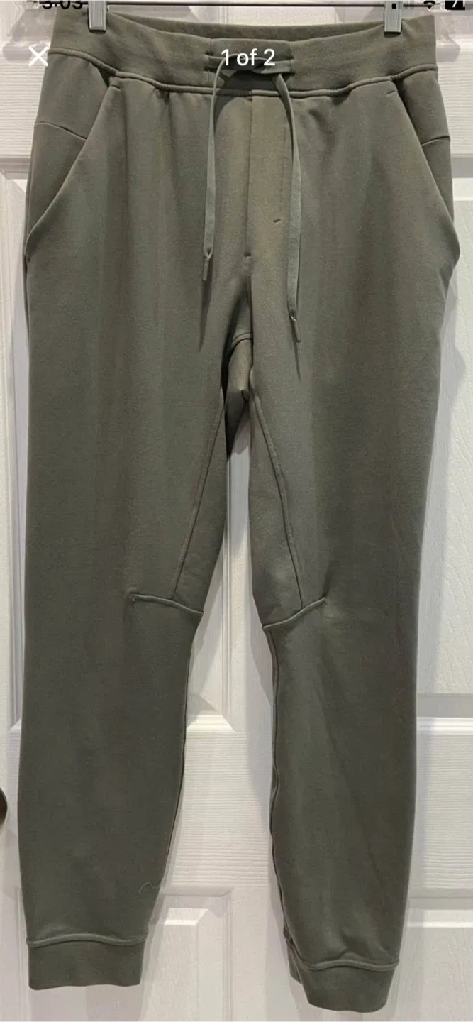 Lululemon City Sweat Women’s Medium Olive Green Sweatpants