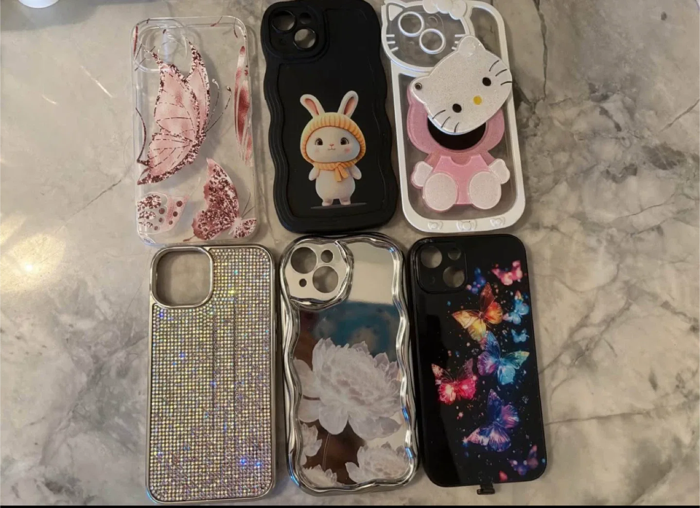 Pretty and cute iPhone 14 Cases - $6 each