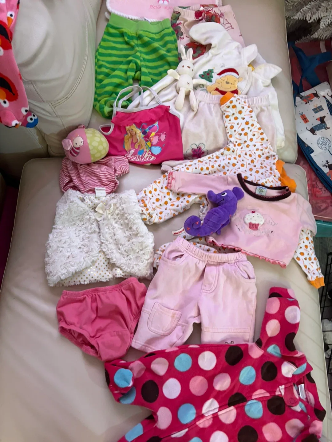 Mixed Baby Girl Clothes - Size 0-3 Months/teddies $20
