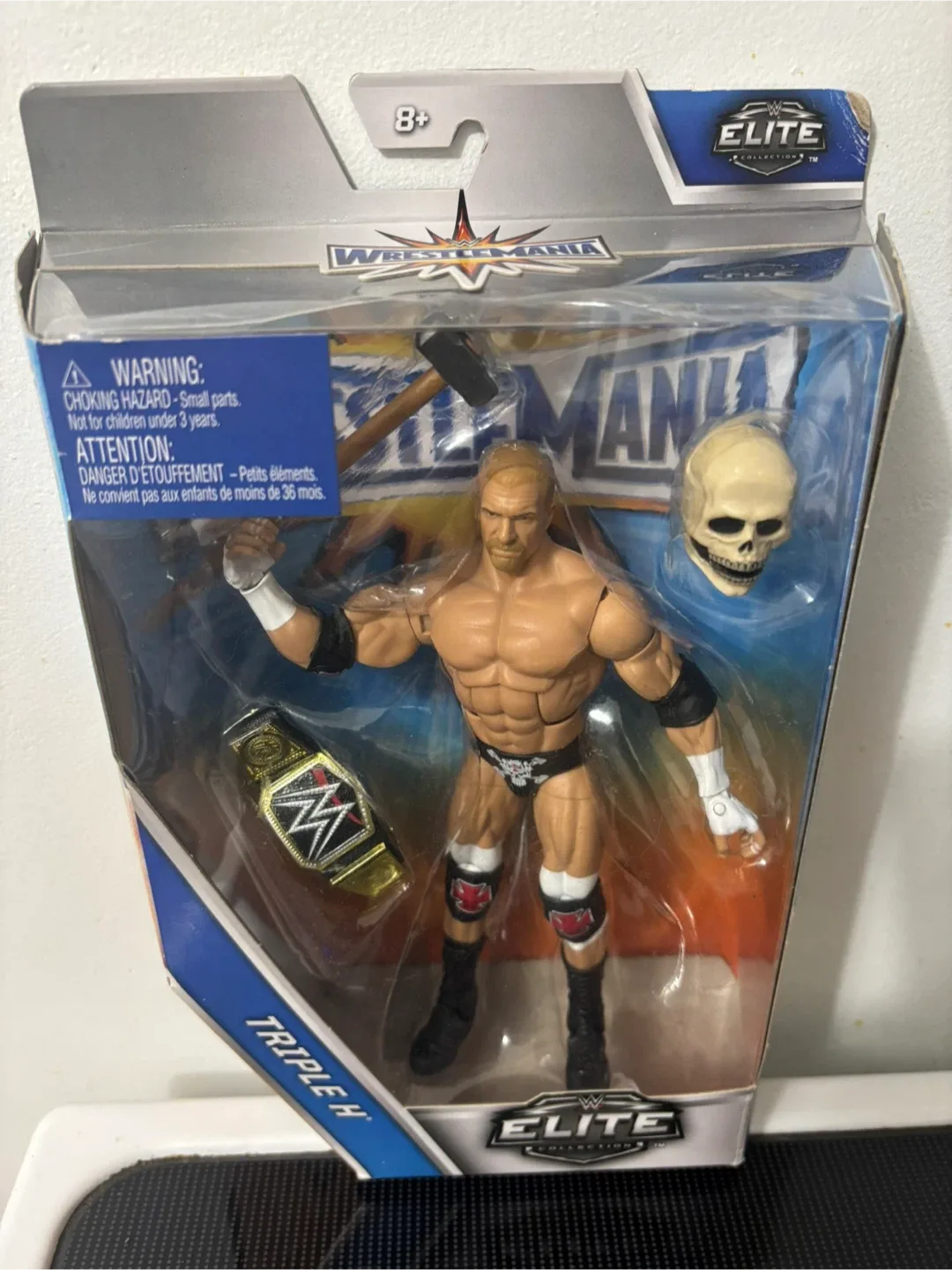 WWE Elite Collection Wrestlemania 33 Triple H Action Figure image indicator(2)