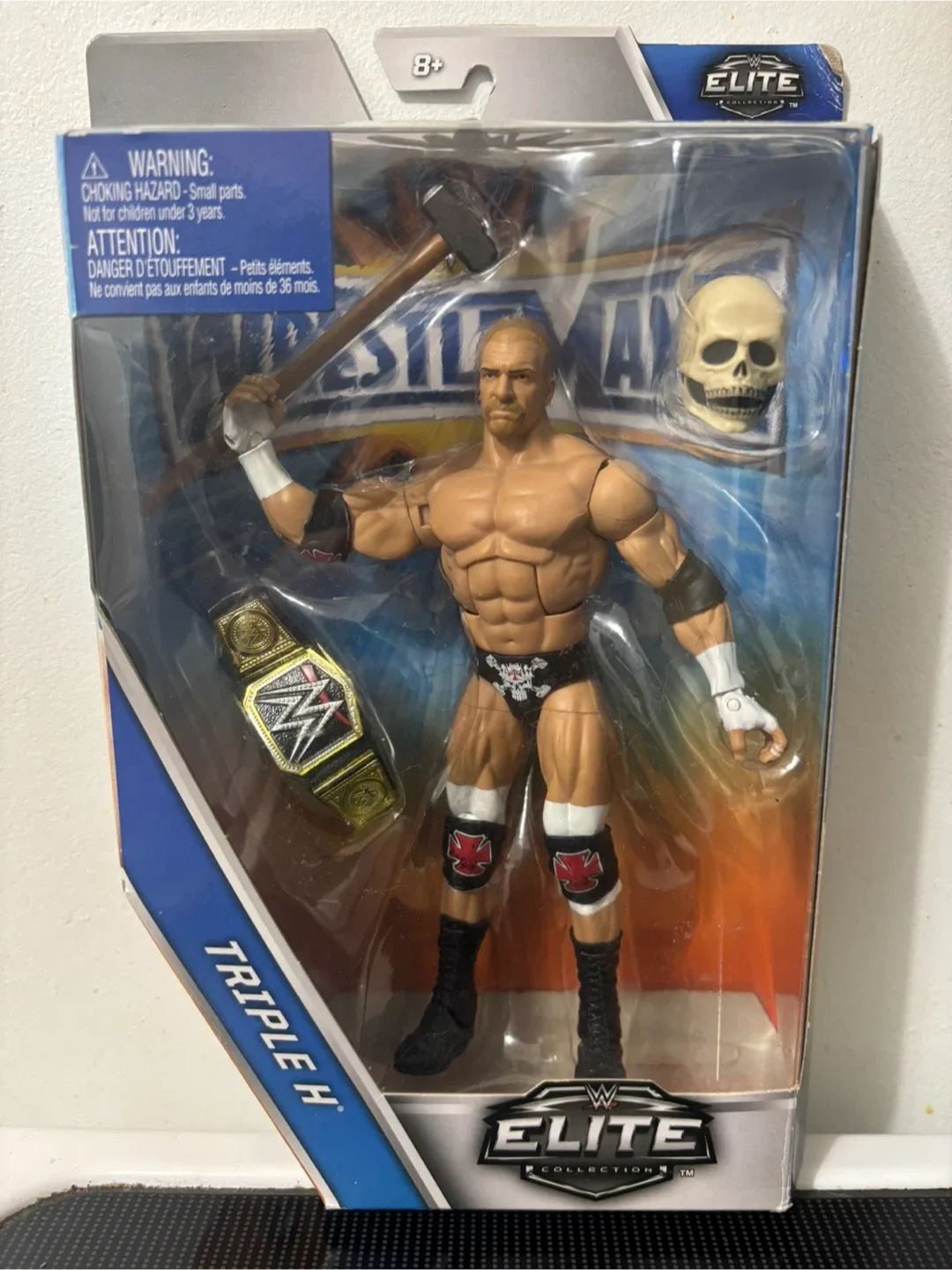 WWE Elite Collection Wrestlemania 33 Triple H Action Figure