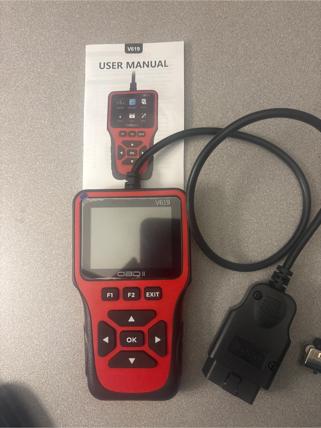 V619 OBD II Scanner