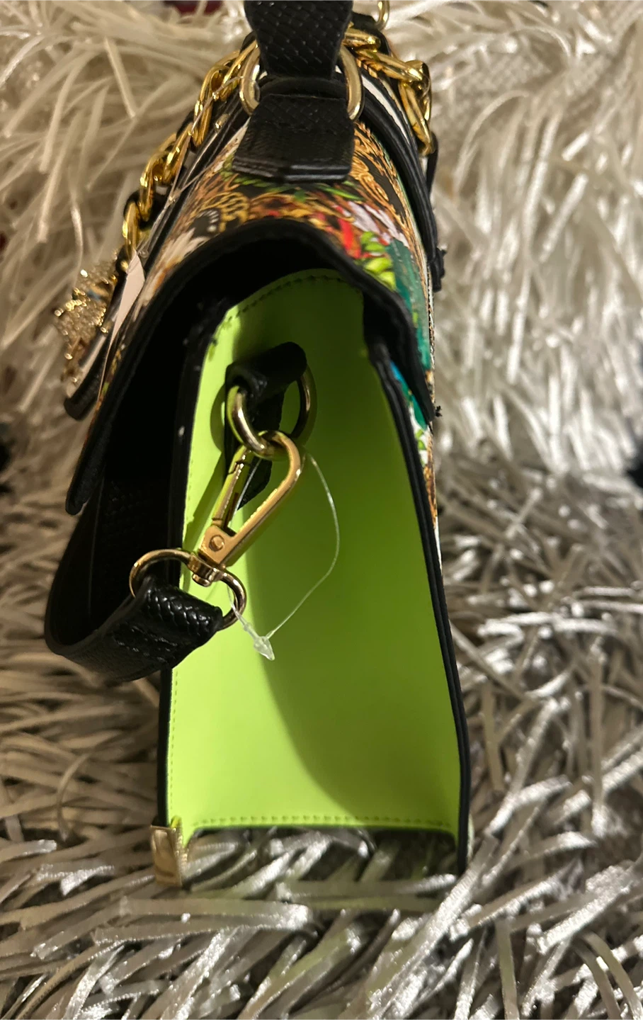 ALDO Floral Print Top Handle Bag - photo 3