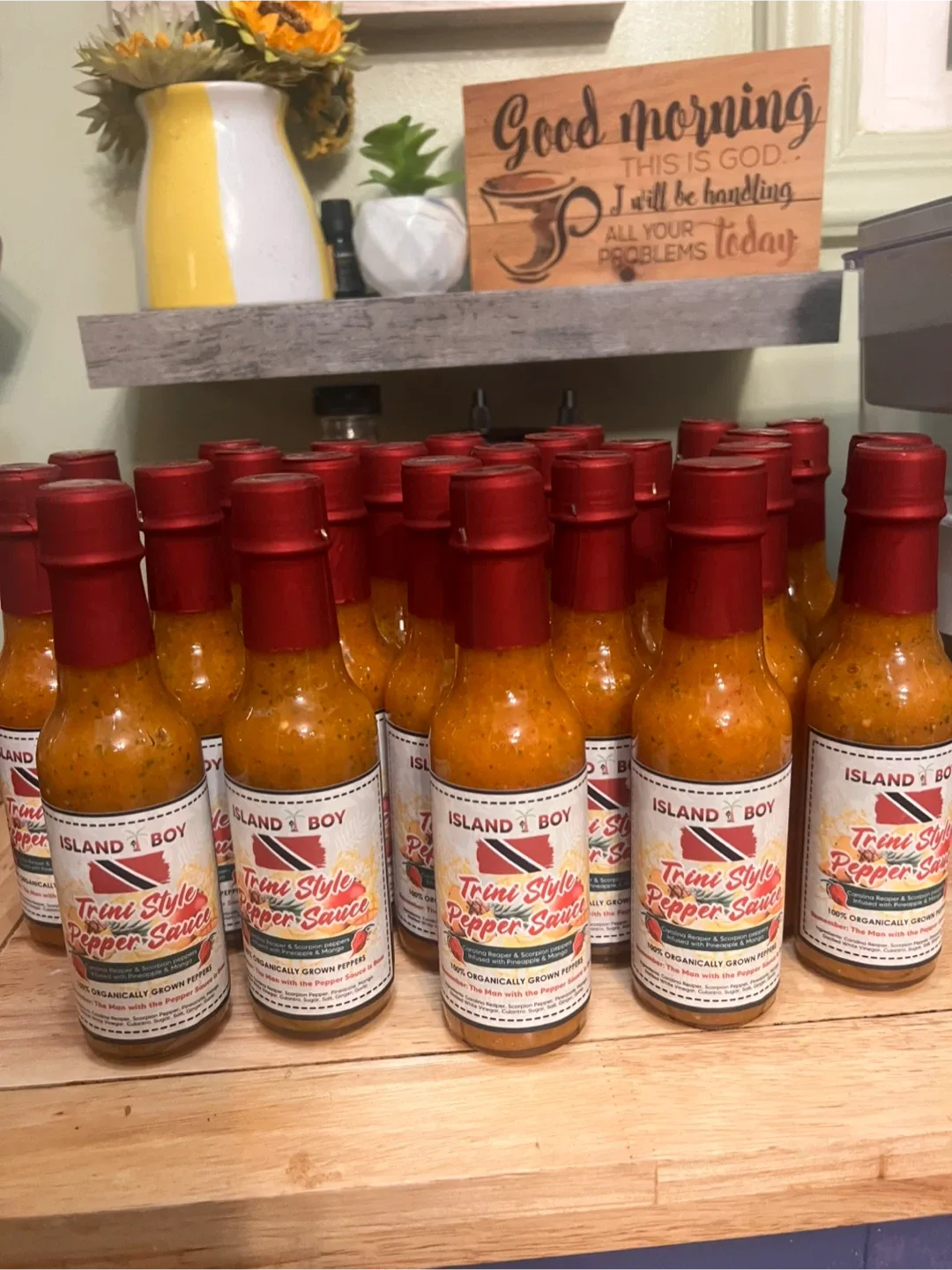 Island Boy Trini Style Pepper Sauce