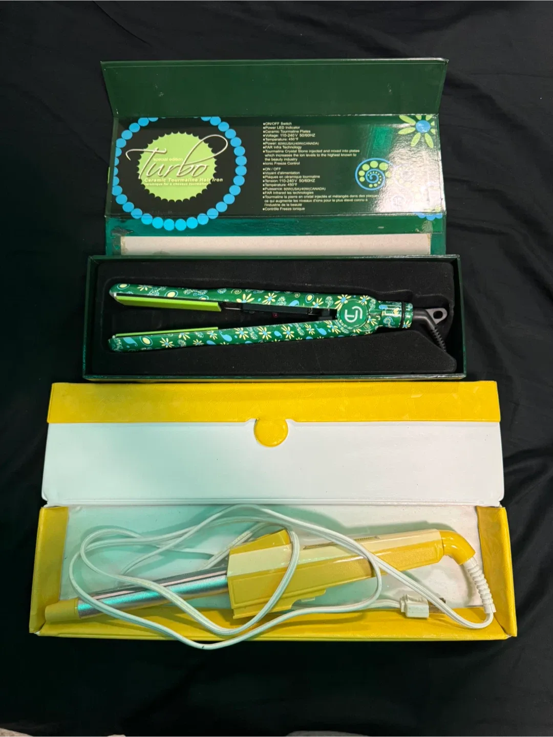 LA Innocence Turbo Ceramic Tourmaline Hair Iron