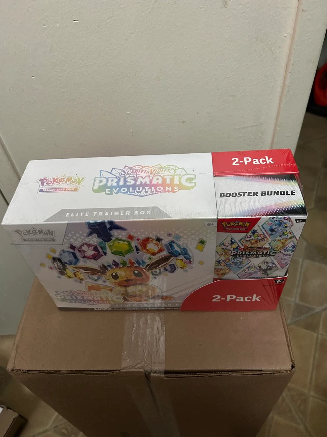 Prismatic Evolutions Elite Trainer Box + Booster Bundle
