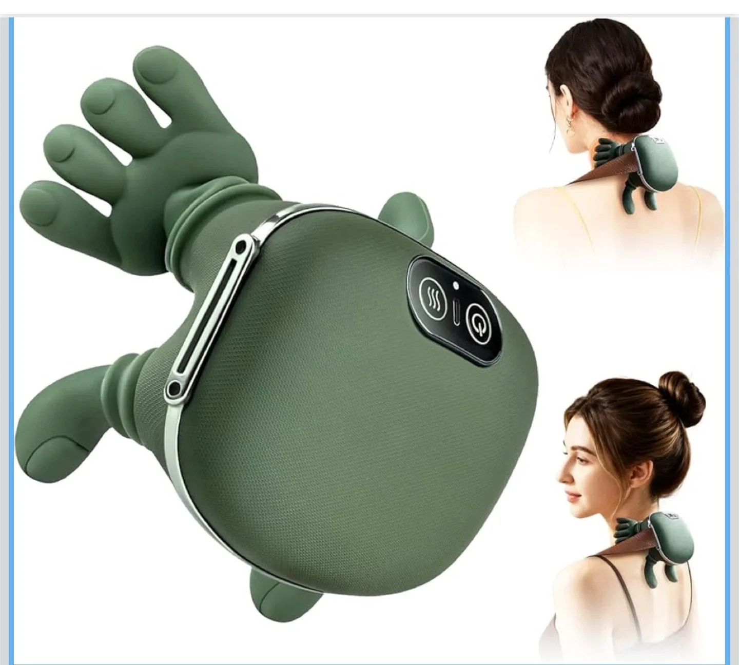Hand Shaped Neck Massager with Heat