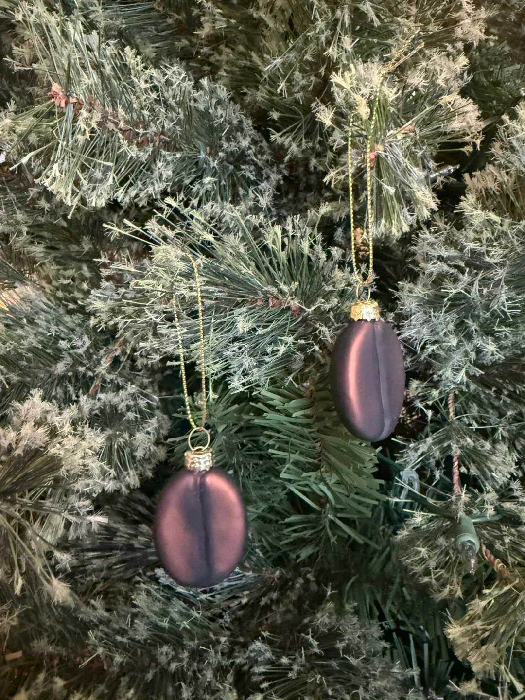 Set of Glass Coffee Bean Ornaments image indicator(2)