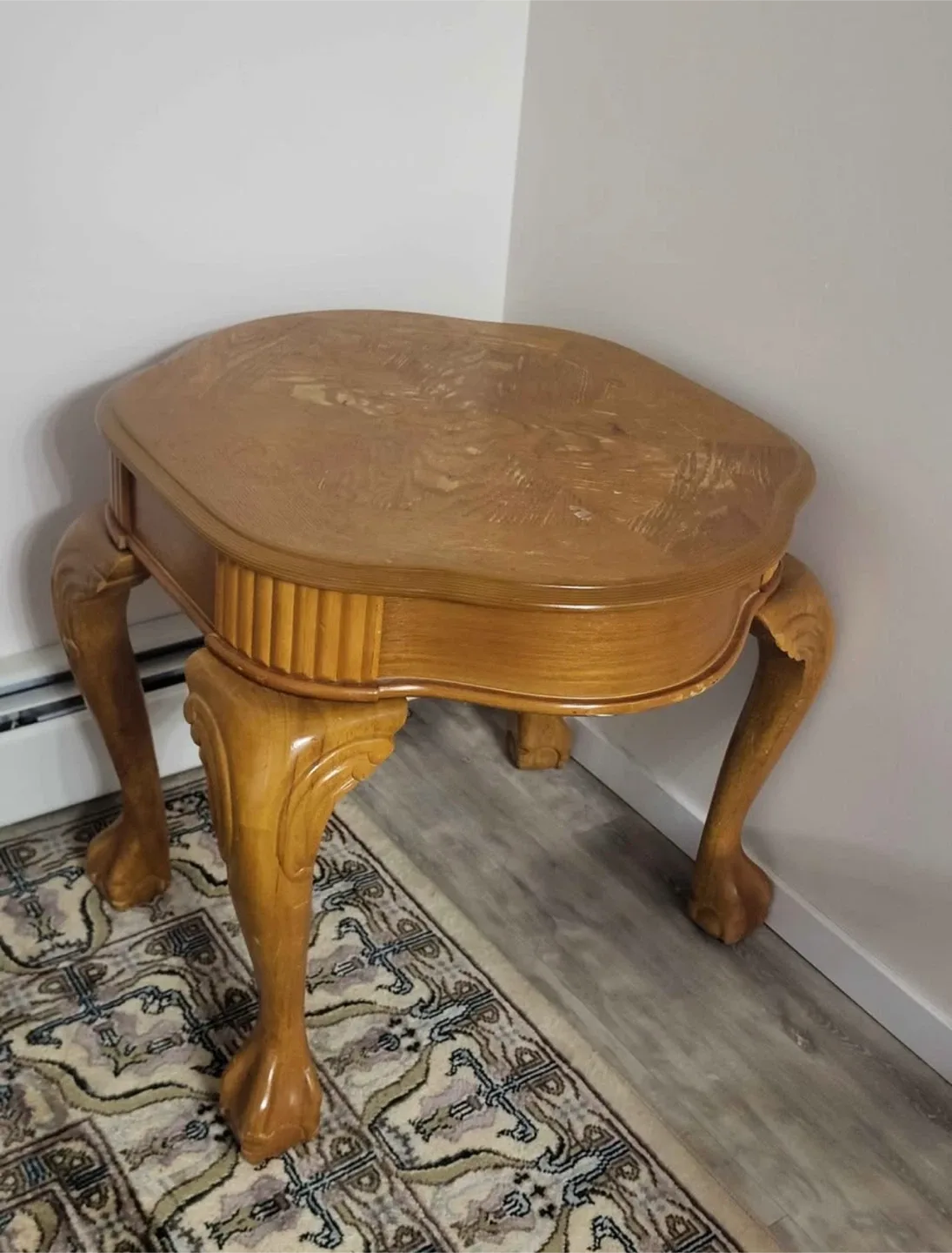 Vintage Wooden Side Table