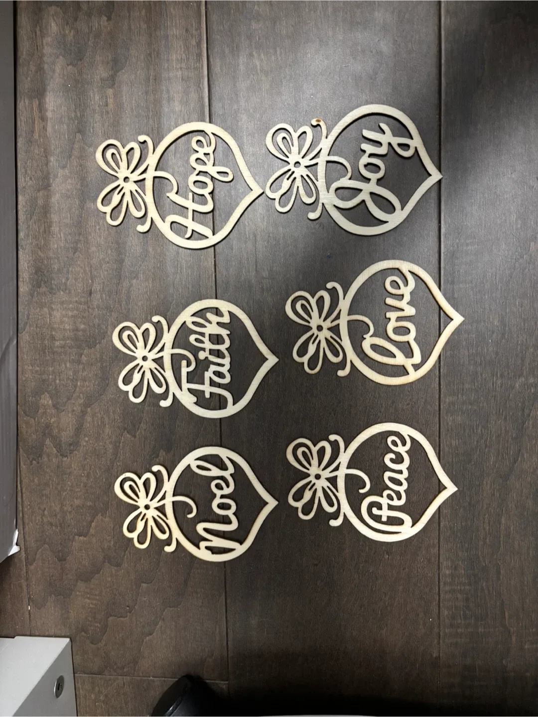 Christmas Ornaments - Gnomes, Snowflakes, Wood image indicator(4)