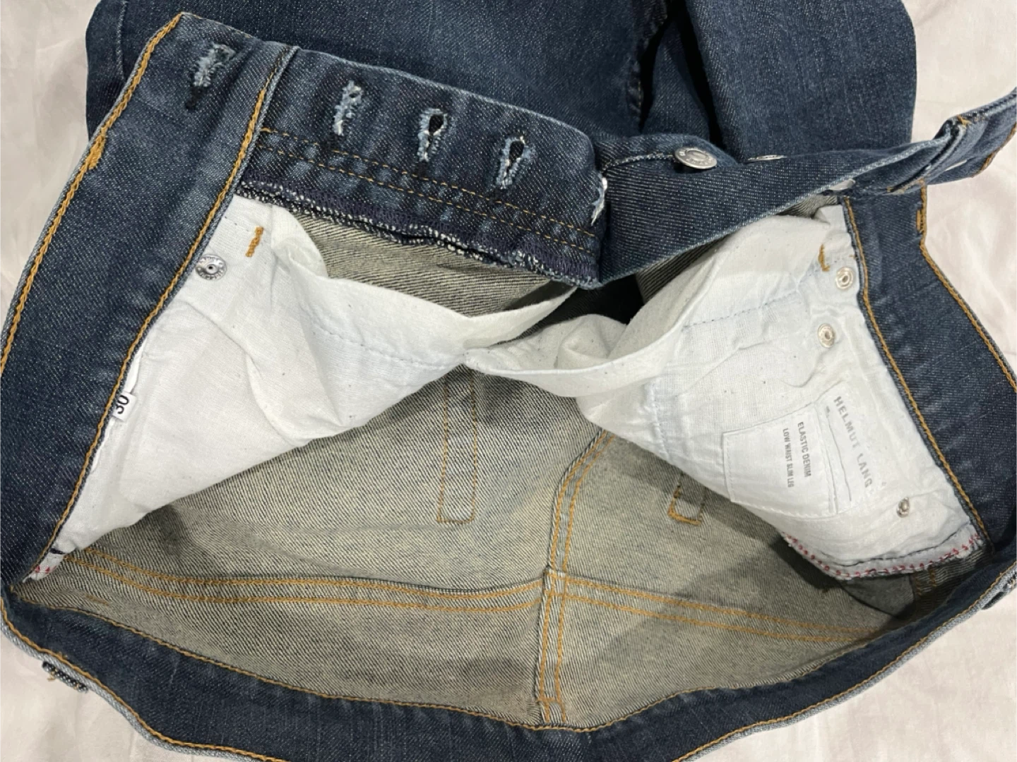 Helmut Lang Denim Jeans, Size 30 - photo 3