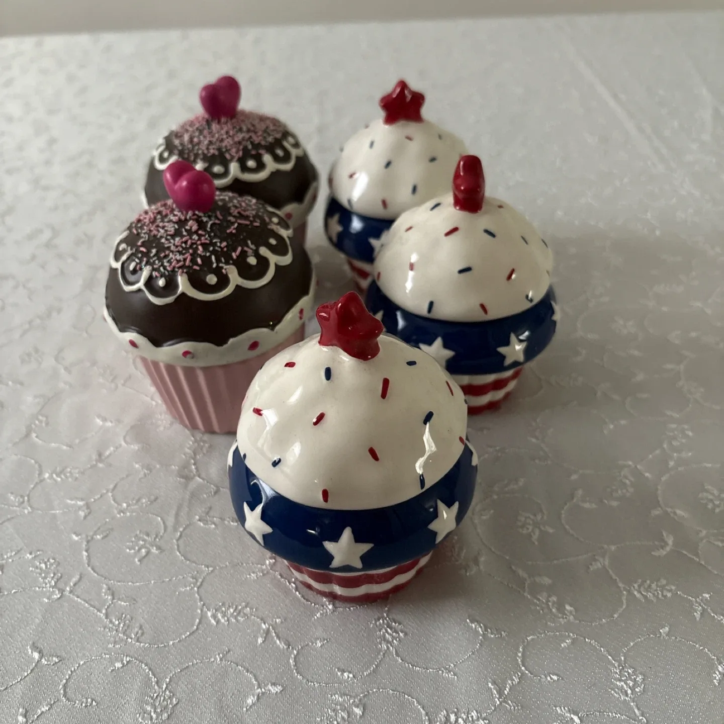 Cupcake & Patriotic Candle Holders image indicator(4)
