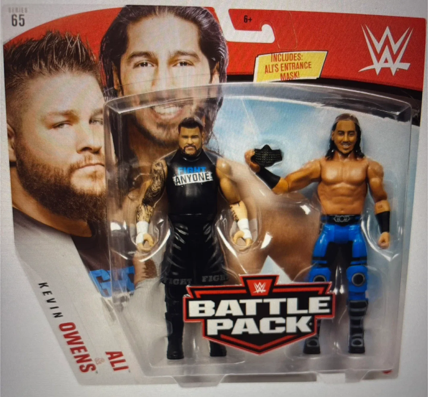 WWE Battle Pack Series 65.  Kevin Owen’s + Ali image indicator(4)