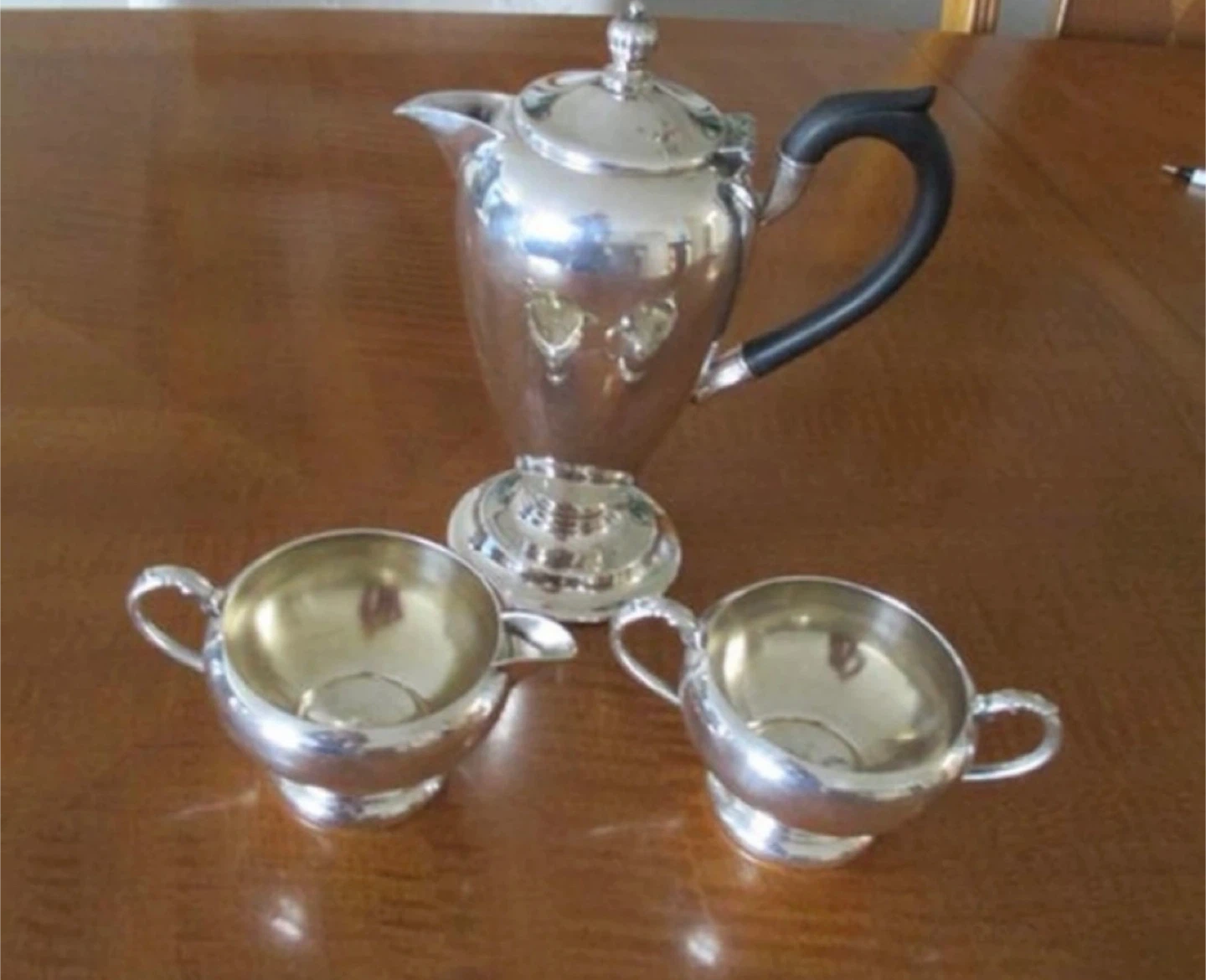 Vintage Silver Plated Tea Set - photo 2