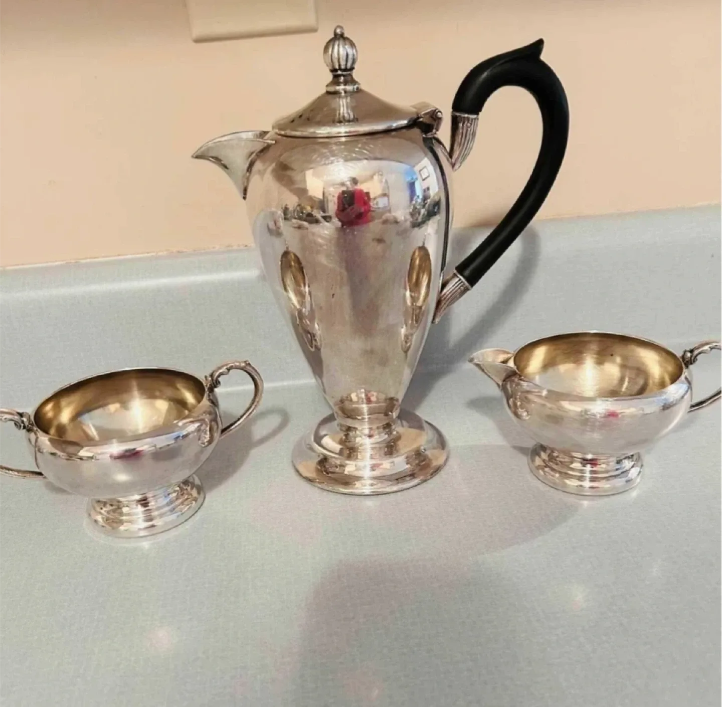 Vintage Silver Plated Tea Set