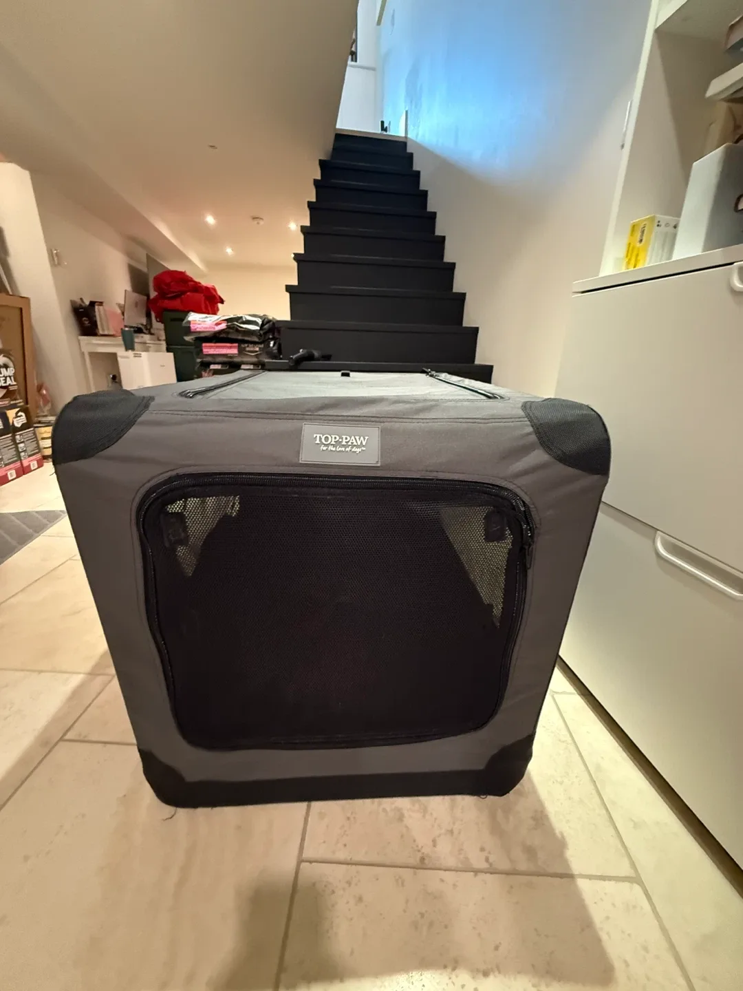 TOP-PAW 36" Canvas Crate for Dogs image indicator(5)