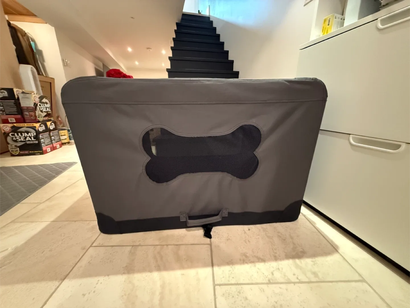 TOP-PAW 36" Canvas Crate for Dogs image indicator(7)