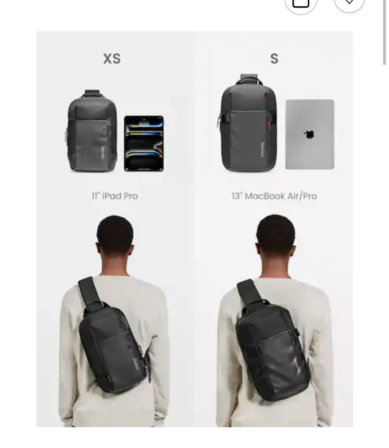 tomtoc Sling Bag - Like New! - photo 3