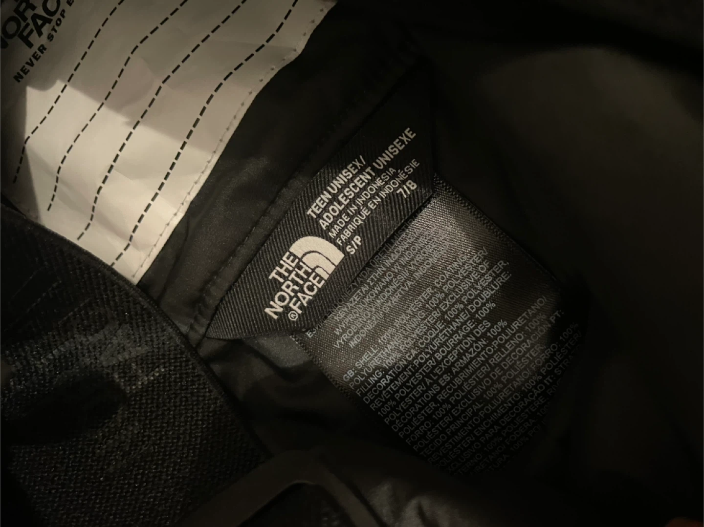 The North Face Black Snow Bibs - Size S/P - photo 2