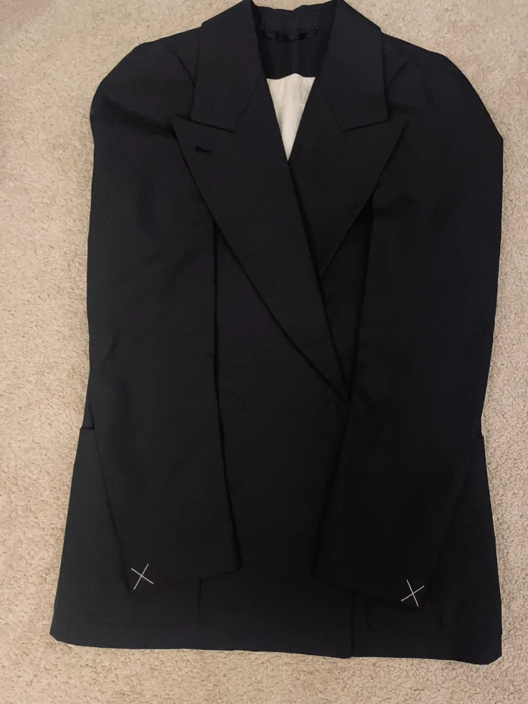 H&M x Maison Margiela Black Blazer - Size US 2
