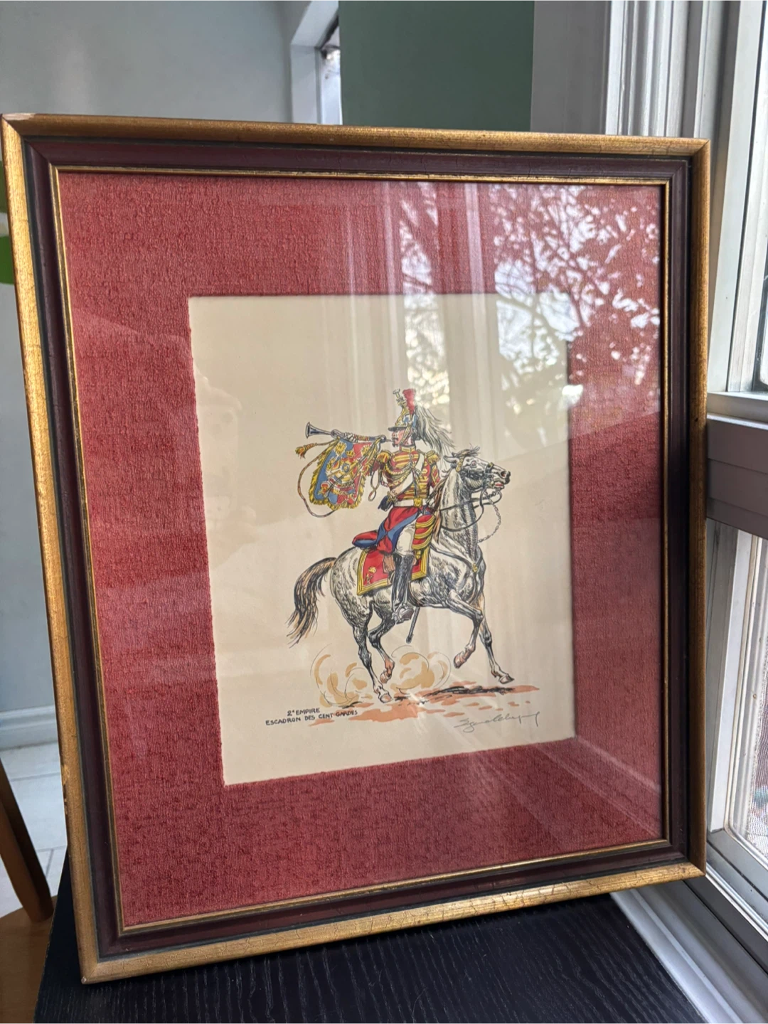 Framed Military Art Prints - Set of 3 - photo 3