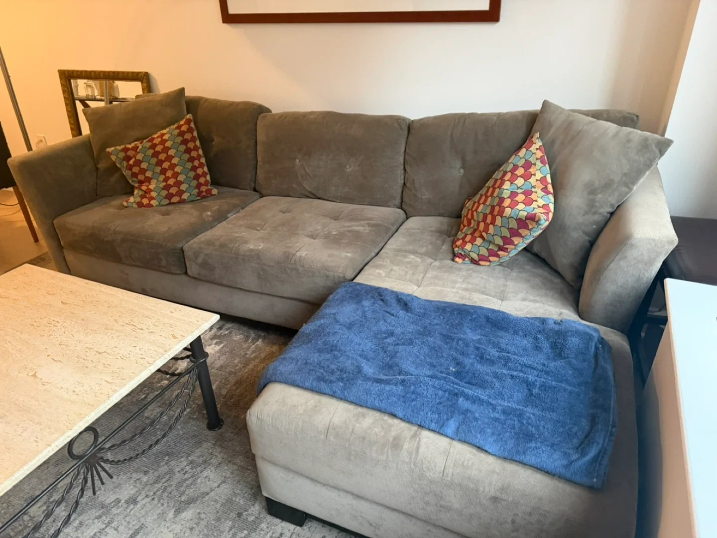 Comfortable Sectional Sofa - Brown image indicator(3)