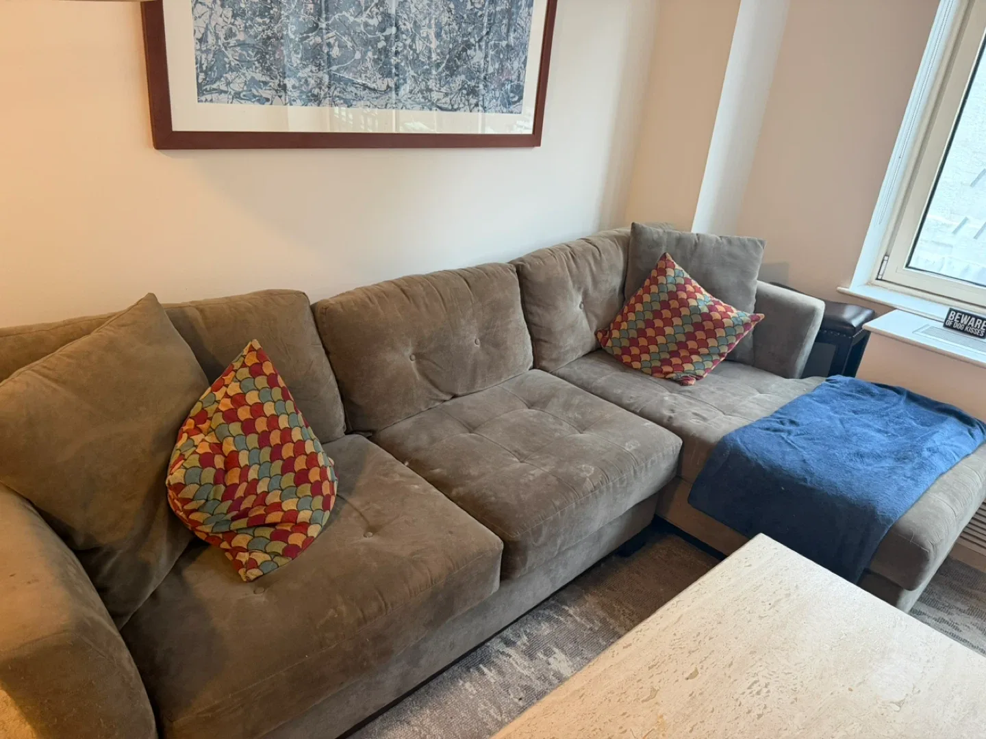 Comfortable Sectional Sofa - Brown image indicator(4)