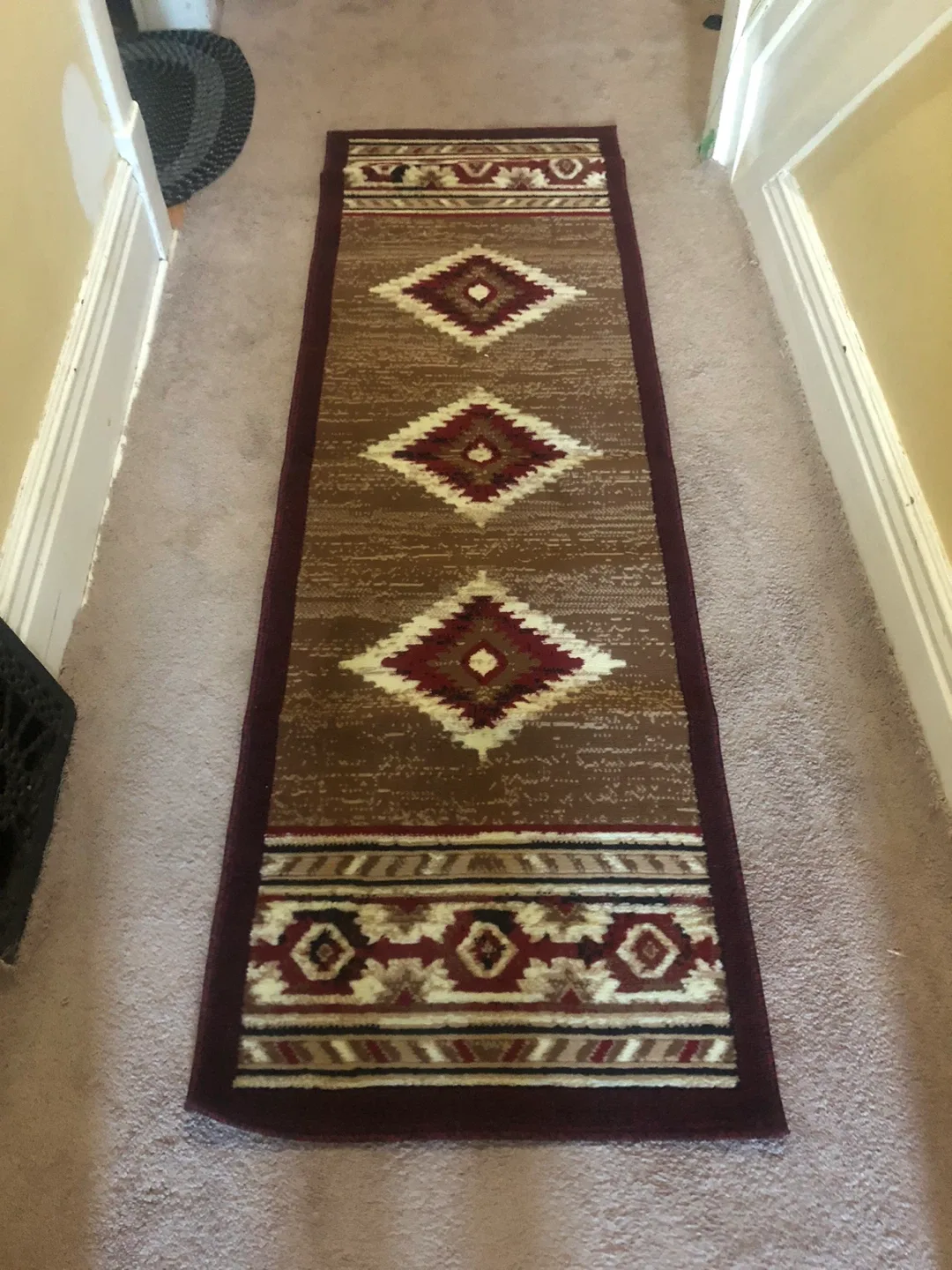 RIMA Runner Rug - 2'1" x 7'2" - Brown image indicator(2)