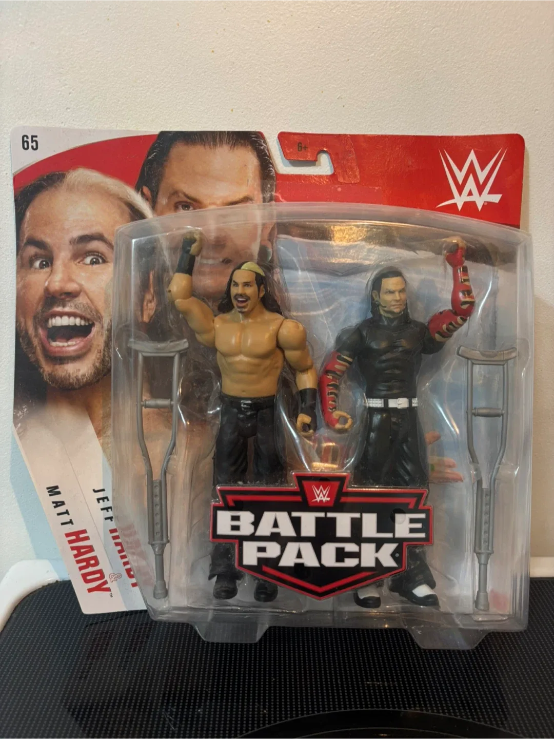 WWE Battle Pack Series #65.  Matt & Jeff Hardy