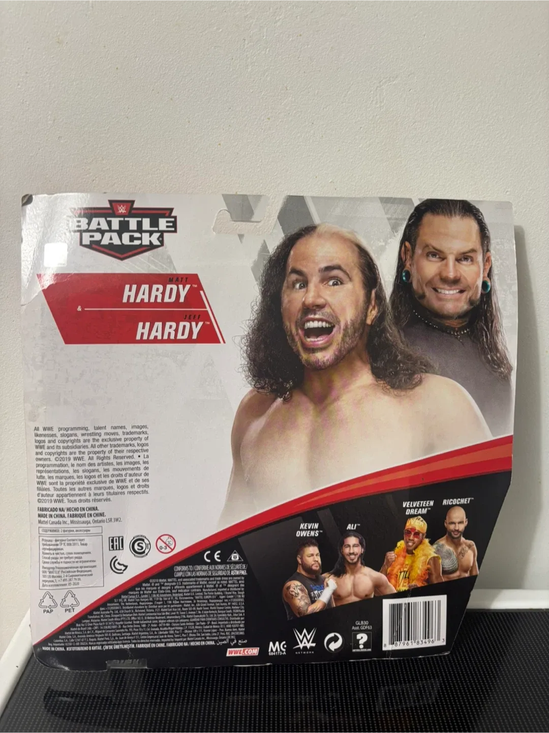 WWE Battle Pack Series #65.  Matt & Jeff Hardy image indicator(2)
