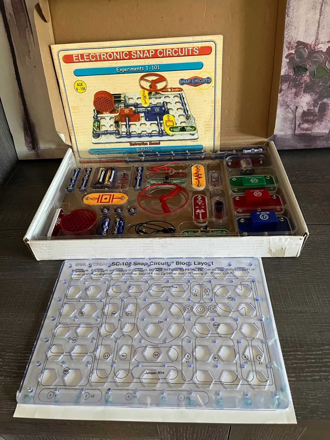 Snap Circuits Jr. SC-100 Electronics Discovery Kit - photo 3