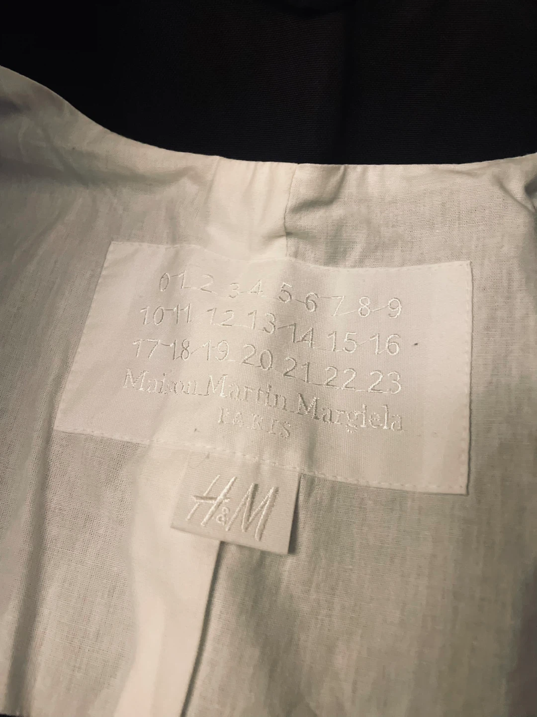 H&M x Maison Margiela Black Blazer - Size US 2 - photo 4