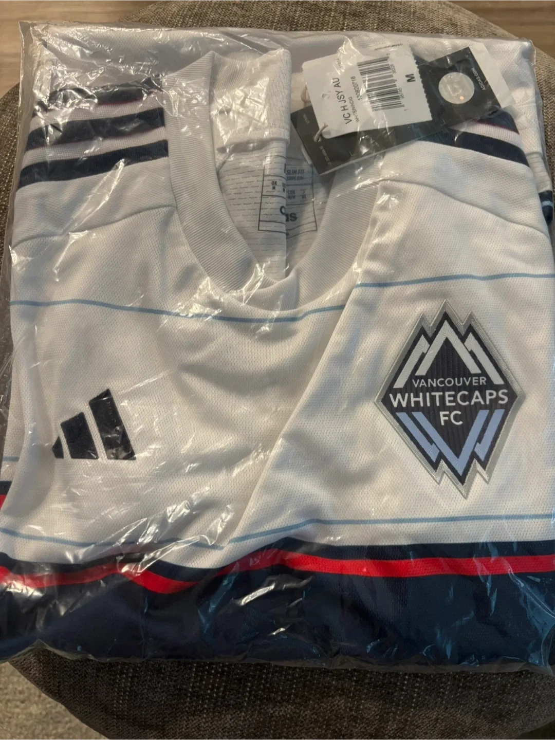 New Adidas Vancouver Whitecaps FC Jersey - Size M