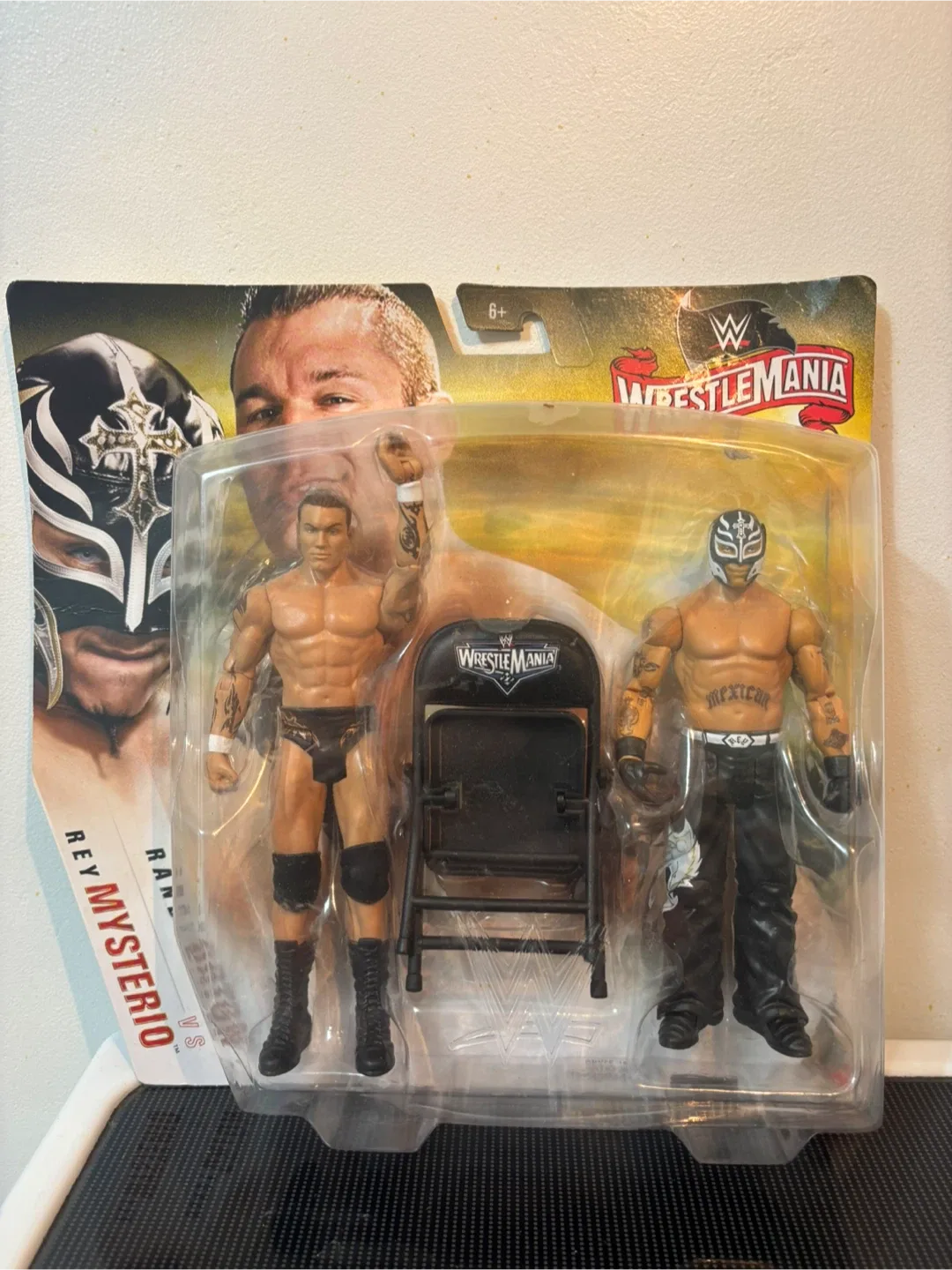 WWE Wrestlemania 2-Pack.  Randy Orton vs Rey Mysterio