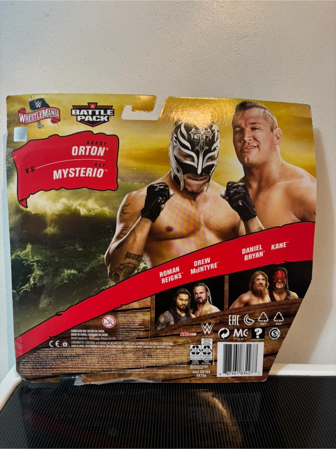 WWE Wrestlemania 2-Pack.  Randy Orton vs Rey Mysterio image indicator(2)