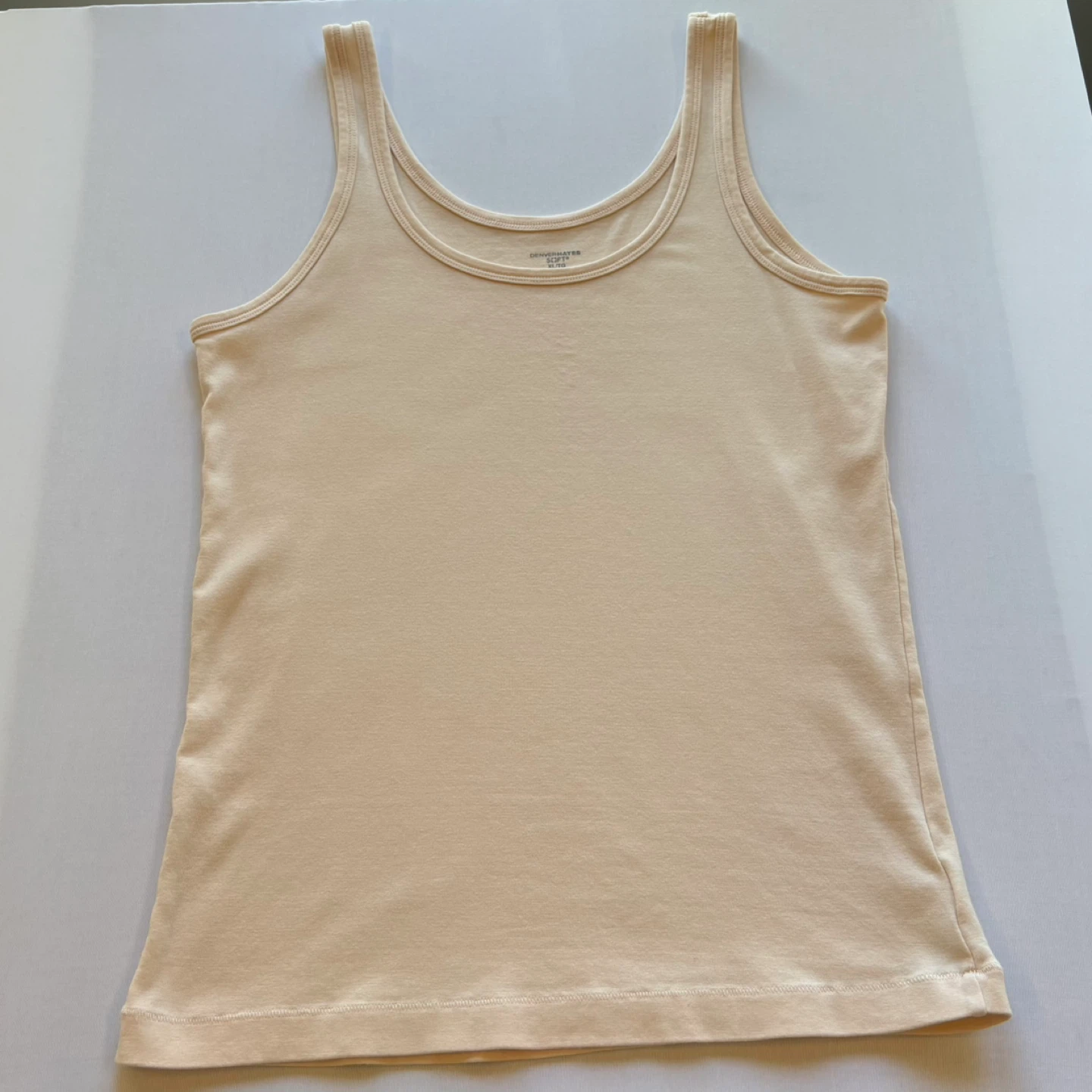 Denver Hayes Soft Everyday Ribbed Tank Top in Light Pink Size XL - photo 5