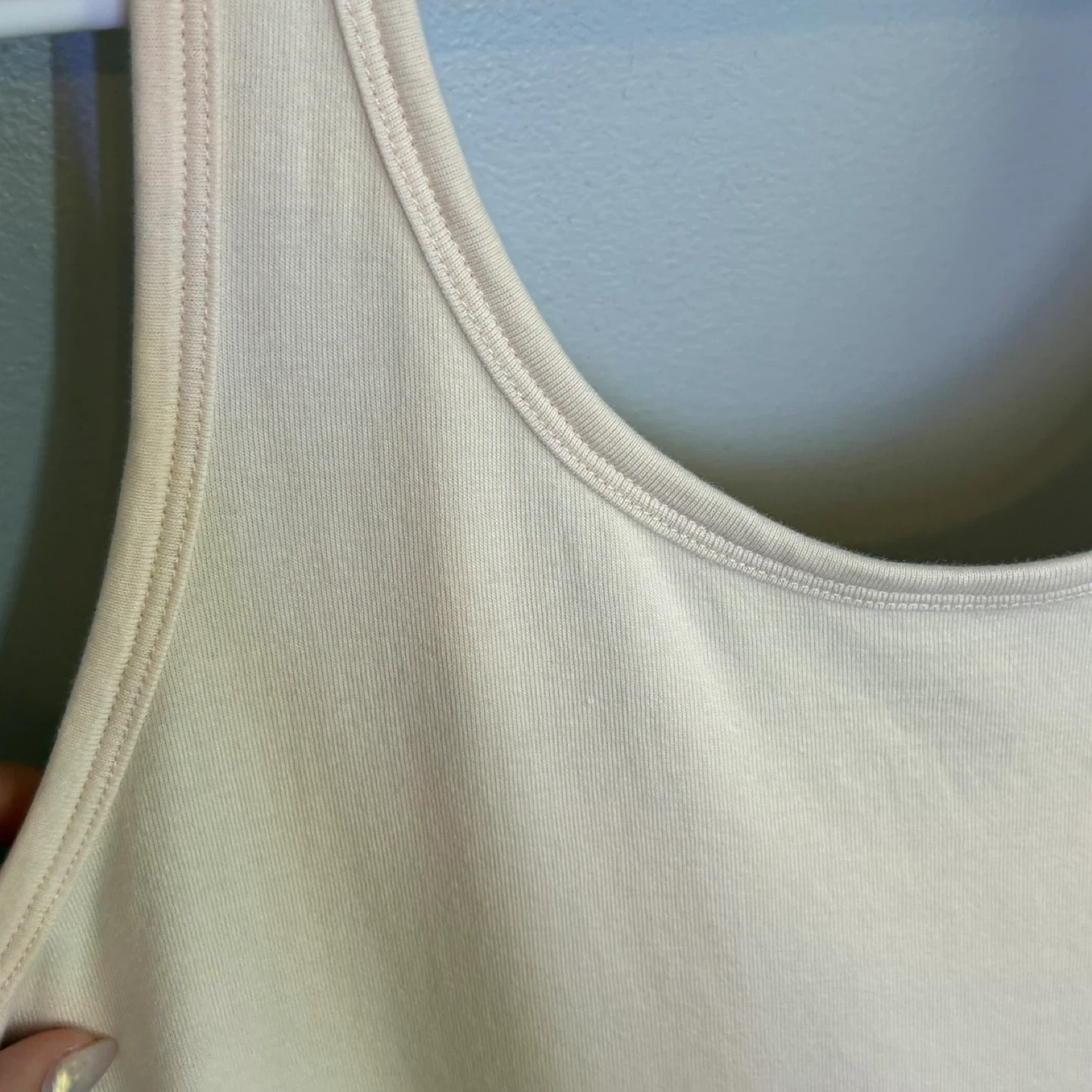 Denver Hayes Soft Everyday Ribbed Tank Top in Light Pink Size XL - photo 3